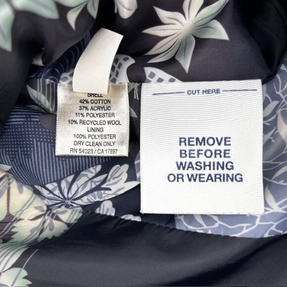 Old Navy Pea Coat with Belt Cream Size S - Picture 6 of 6